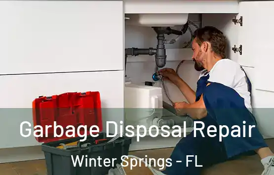  Garbage Disposal Repair Winter Springs - FL